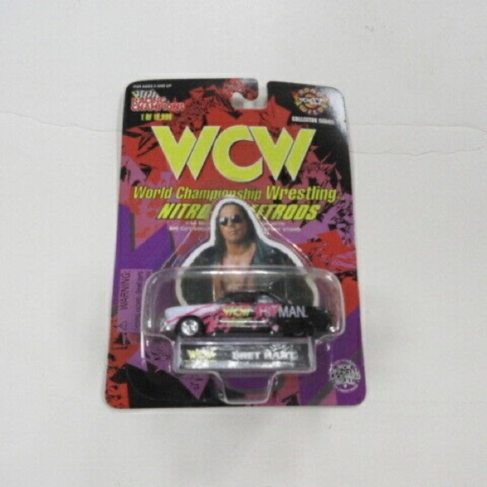 Bret “Hitman” Hart - WCW Nitro Street Rods - Racing Champions - 1998 - New
